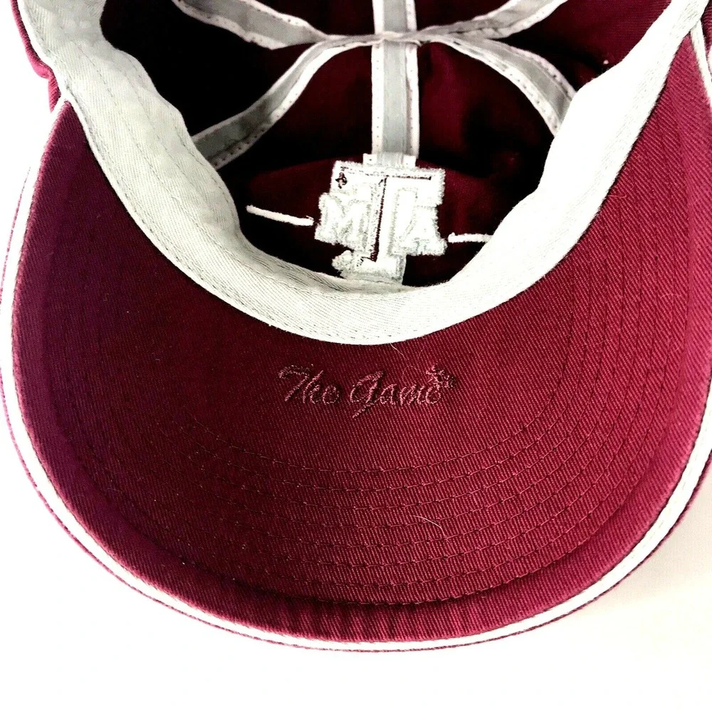 Vintage Texas A&M Aggies Snapback Hat Adjust Collegiate Licensed The‎ Game NOS